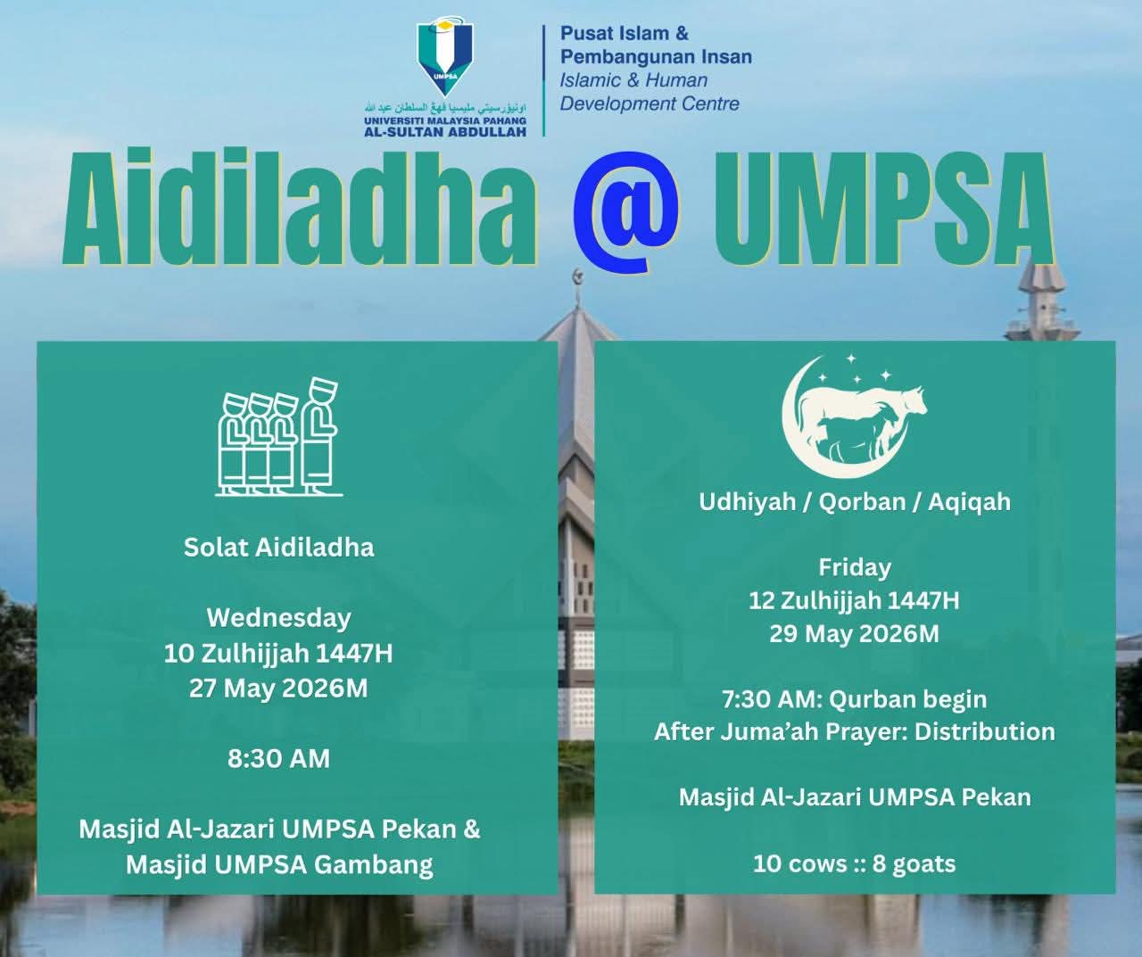 Selamat Hari Raya Aidiladha 2026